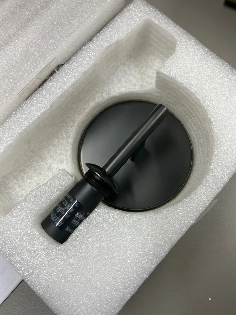 Pottery Barn Cooper Ribbed Glass Tube Sconce 13